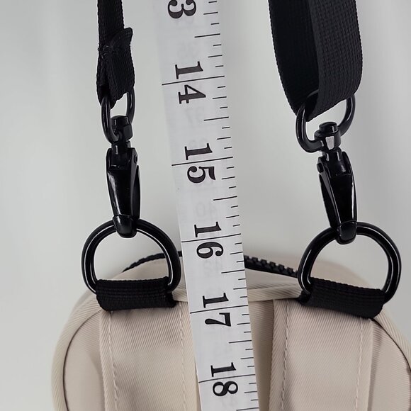 ✨ BRIXLEY Mini Crossbody Utility Tote – Cream w Black Hardware - Picture 10 of 10